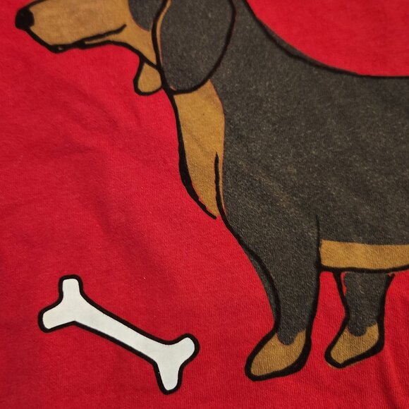 HANNA ANDERSSON Long Sleeve Faux Layer Graphic Tee Top - 120 (6/7) - Picture 3 of 5